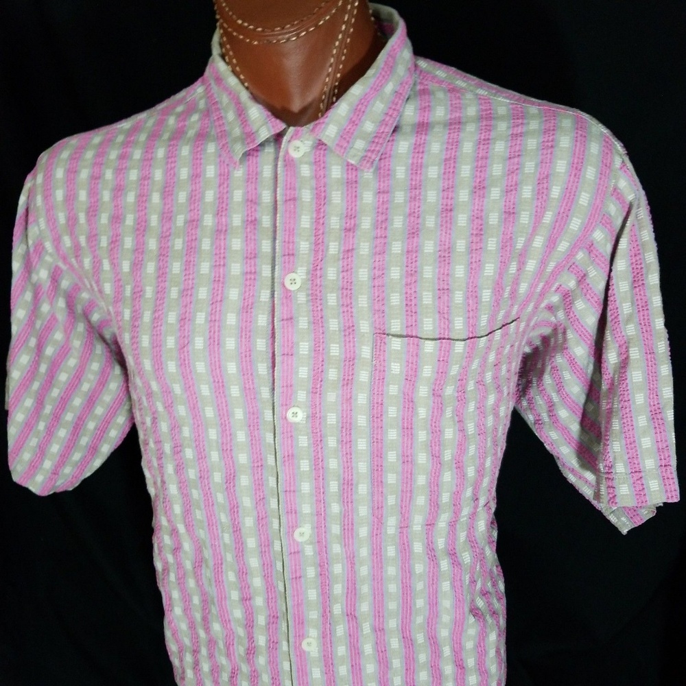 Patagonia Men's Short Sleeve Button Front Shirt XL
